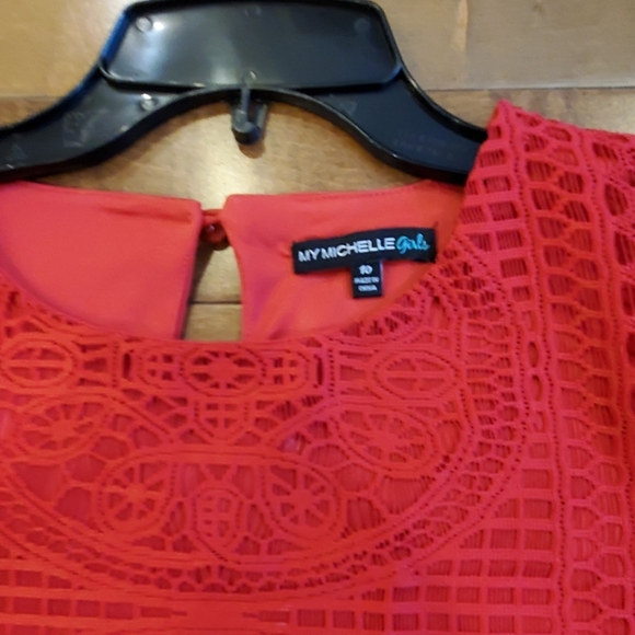 Size 10 red party dress girls - Picture 3 of 3